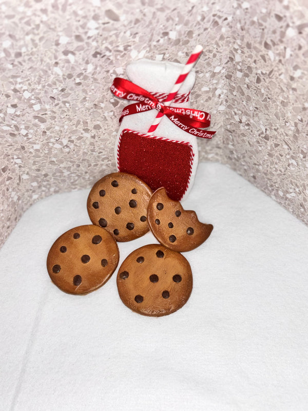 SANTA MILK AND COOKIE SET