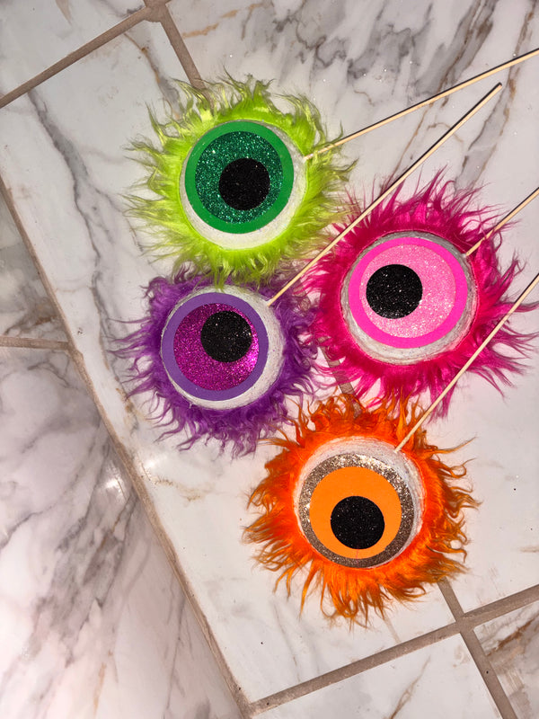 Glow in the dark Halloween eyes