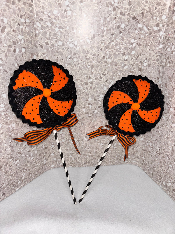 Halloween lollipops